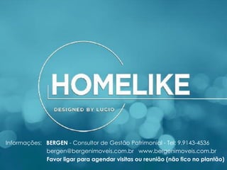 Informações: BERGEN - Consultor de Gestão Patrimonial - Tel: 9.9143-4536
bergen@bergenimoveis.com.br www.bergenimoveis.com.br
Favor ligar para agendar visitas ou reunião (não fico no plantão)
 