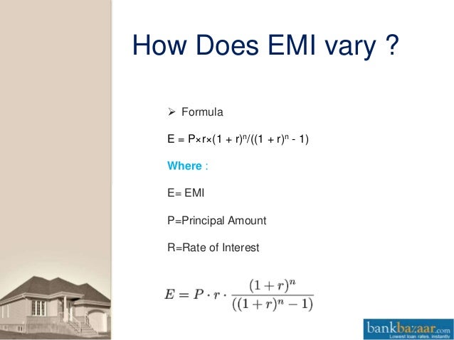 home loan emi calculator