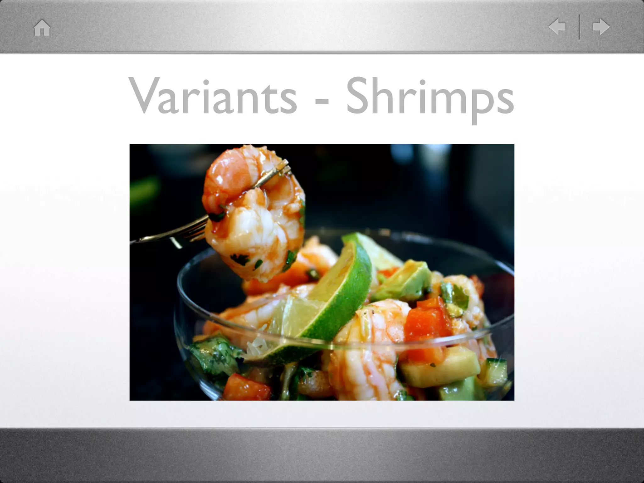 Variants - Shrimps
 