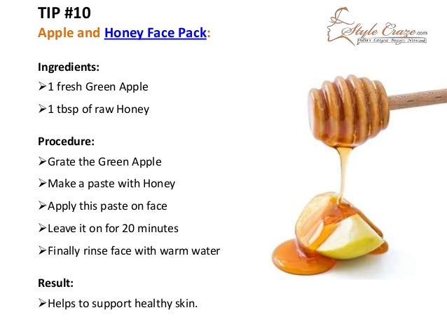 How is a homemade facial mask made?