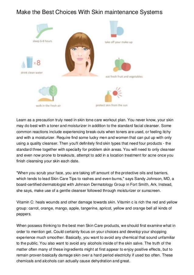 skin maintenance tips