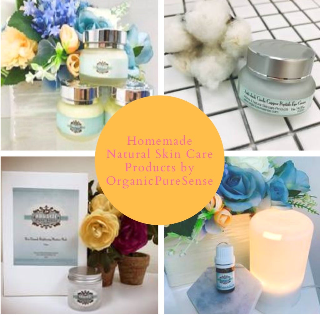 Homemade Natural Skin Care Products bY OrganicPureSense