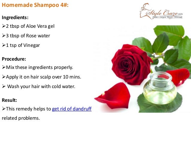 How to make natural homemade aloe vera shampoo