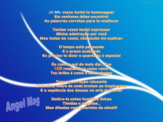 Homenagem ao poeta Jamil Luz