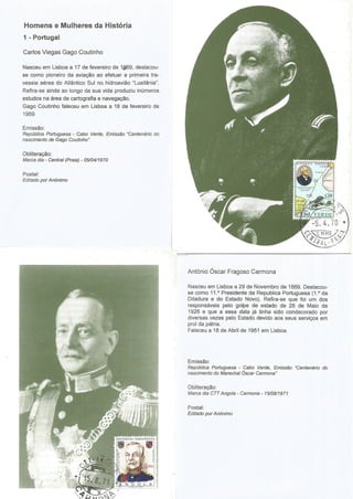 Homens e Mulheres da História