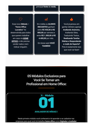 Digitador - Home Office - Cursos Online - Super Renda Extra no seu Celular  sem Sair de Casa