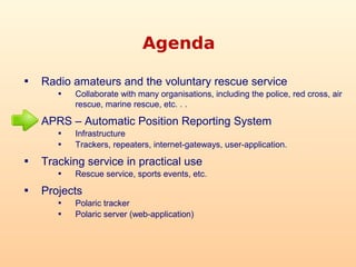 APRS - the amateur radio tracking system | PDF