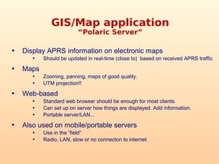 APRS - the amateur radio tracking system | PDF