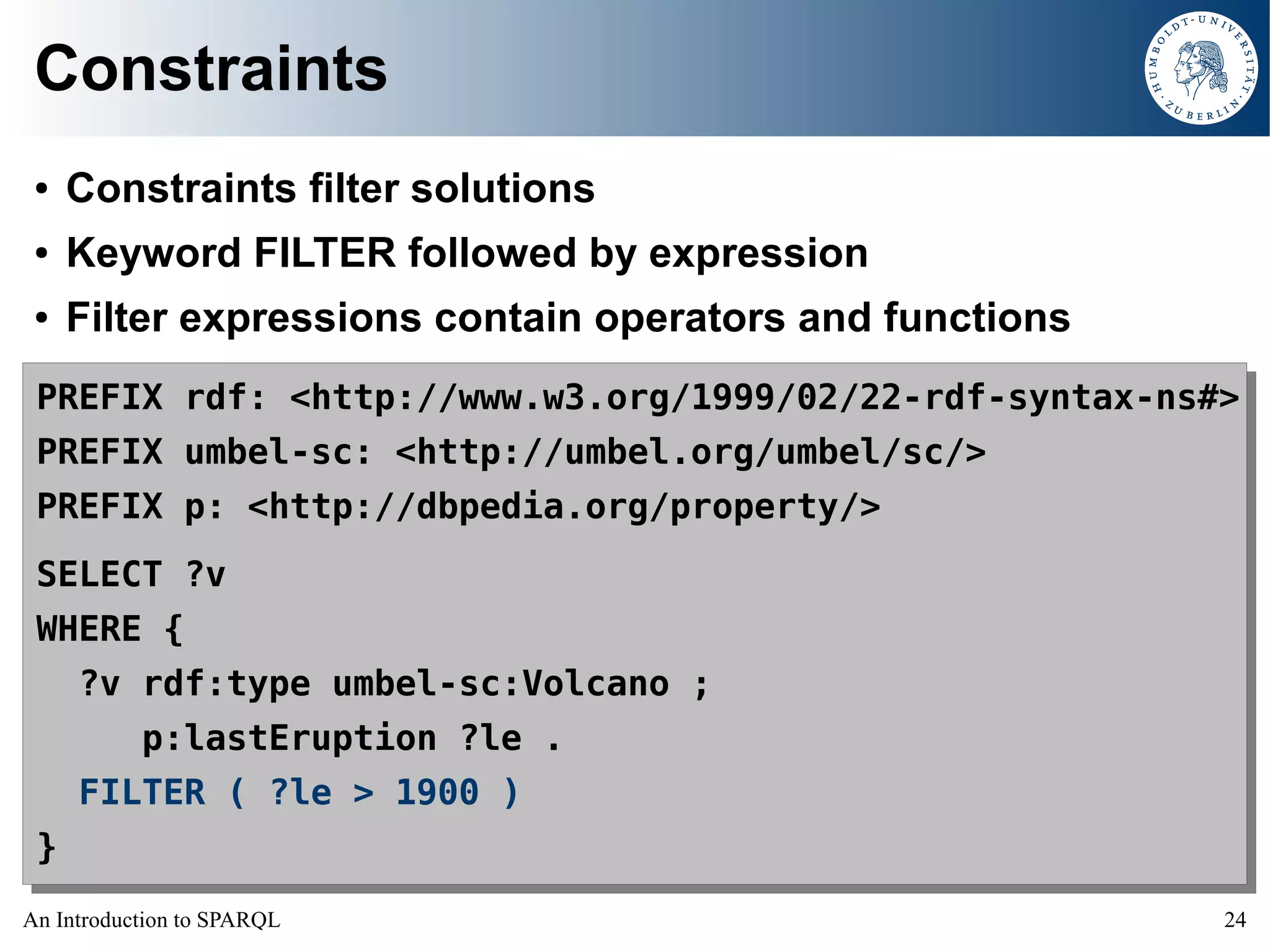 An Introduction to SPARQL