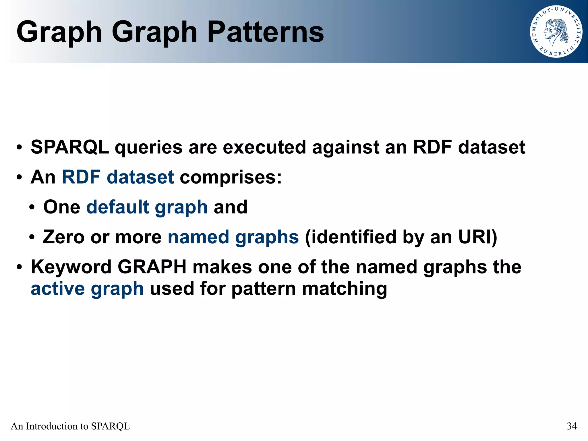 An Introduction to SPARQL