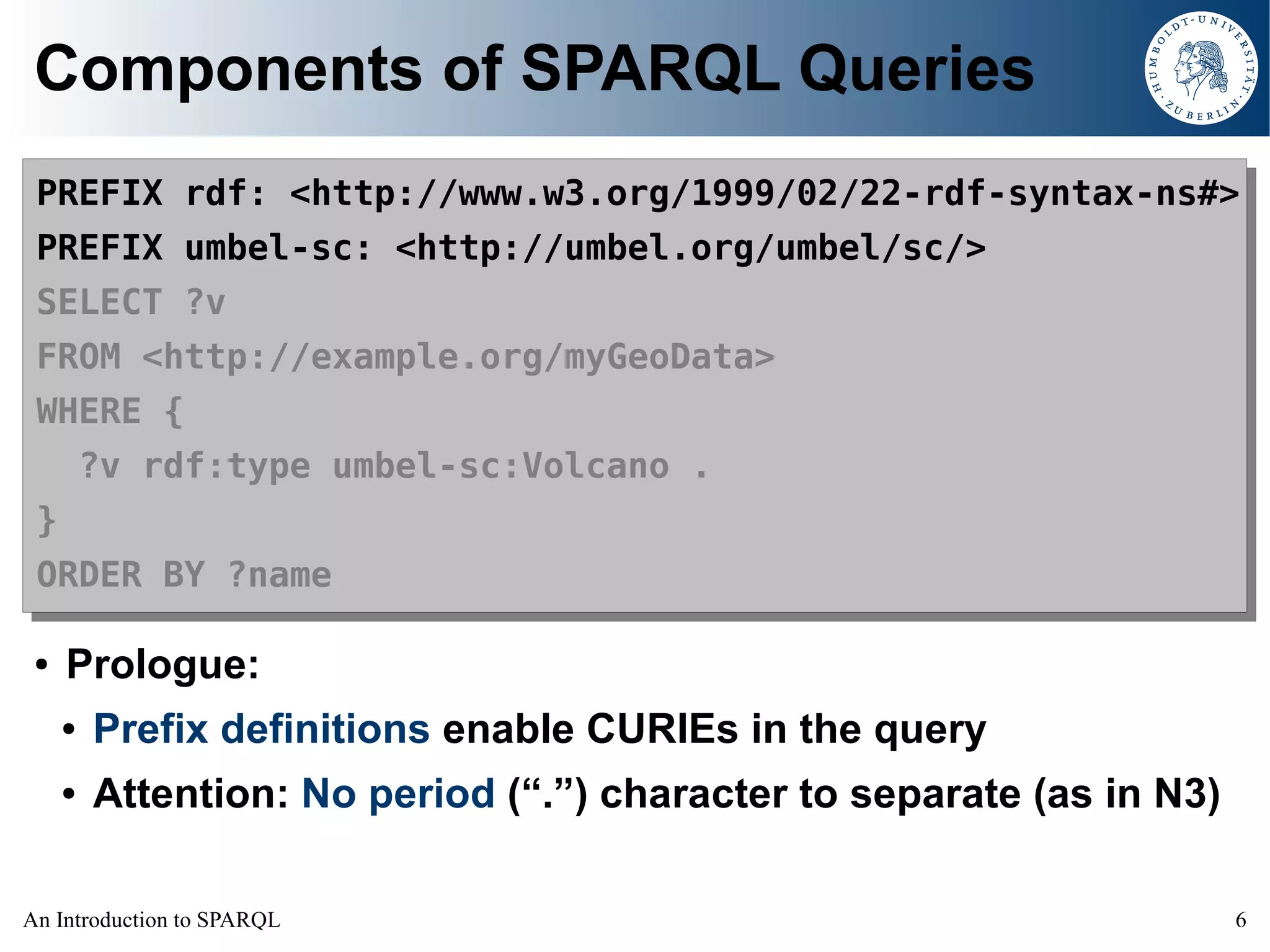 An Introduction to SPARQL