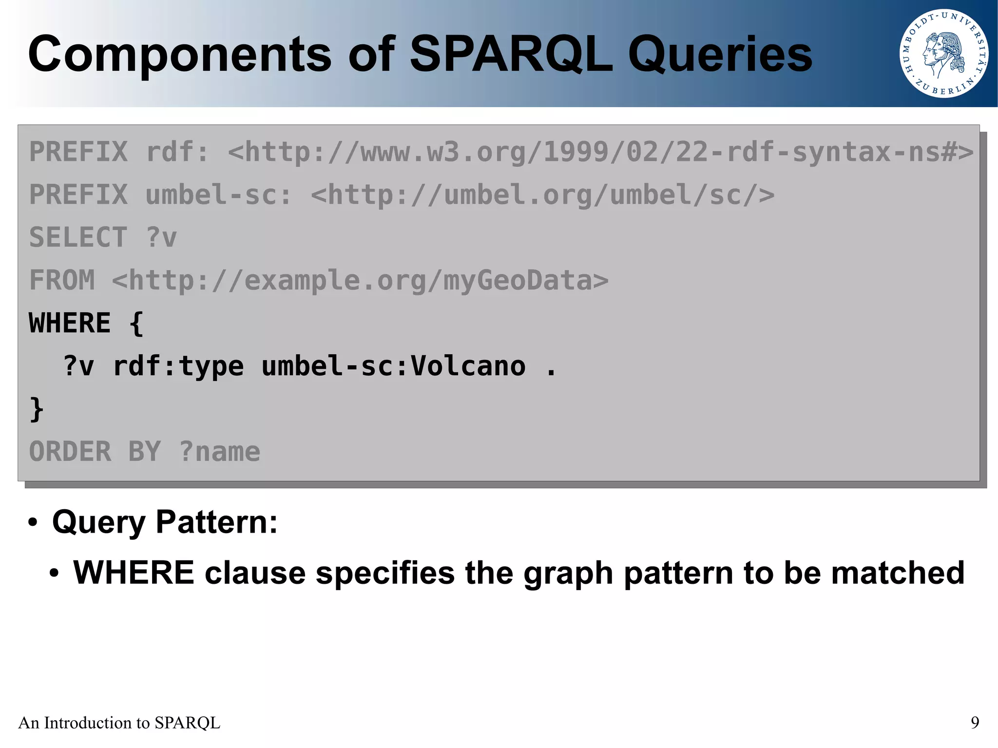 An Introduction to SPARQL