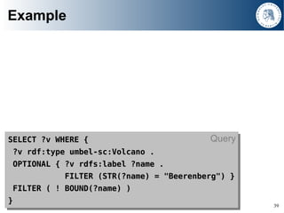 The Semantics of SPARQL