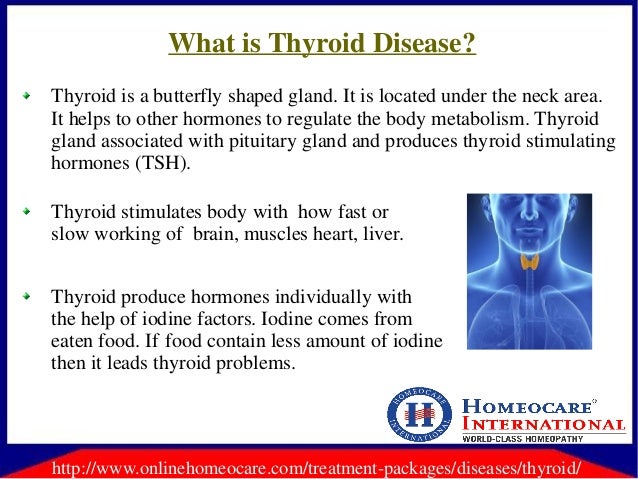 What causes thyroid problems?