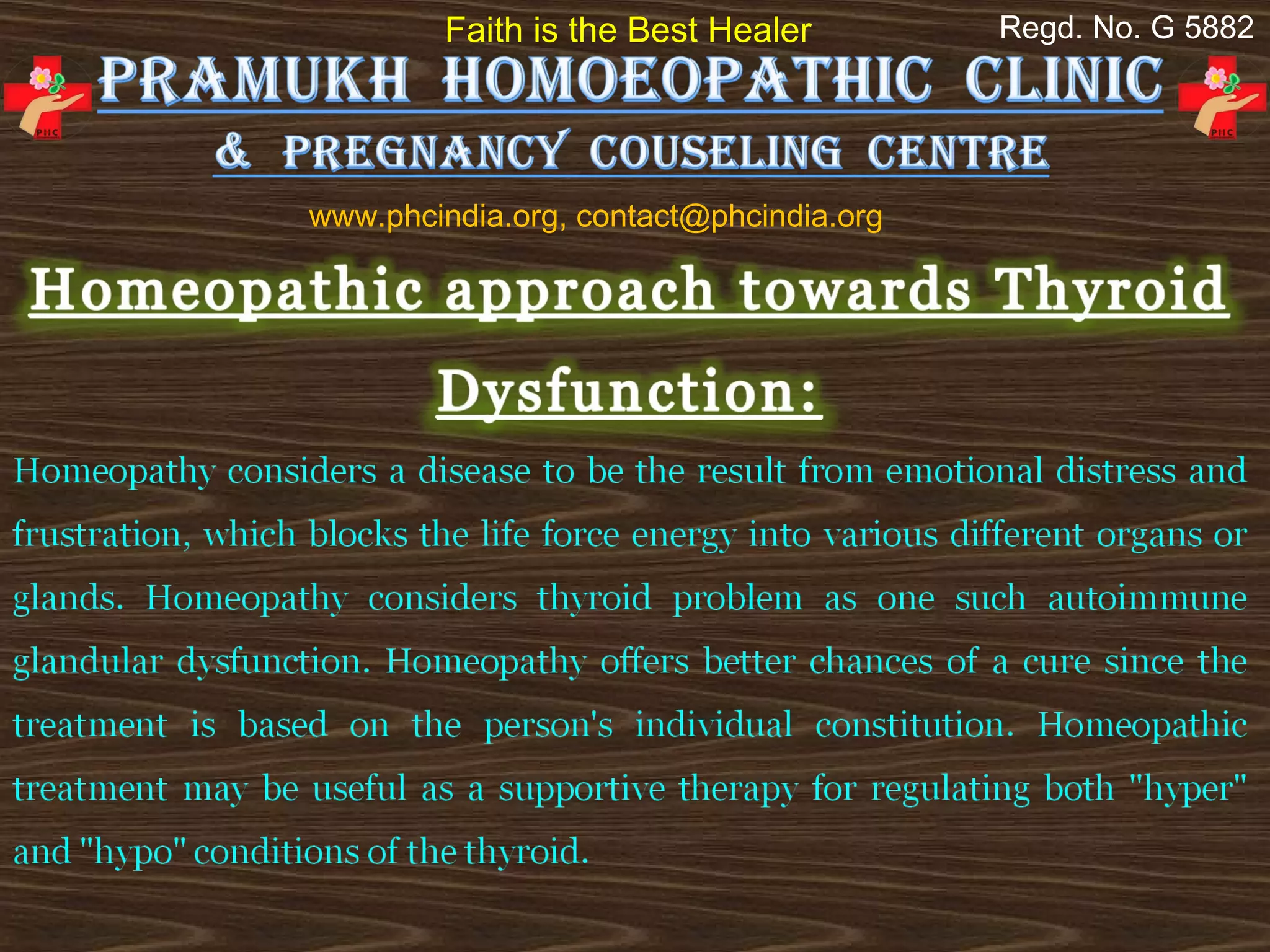 Faith is the Best Healer         Regd. No. G 5882




www.phcindia.org, contact@phcindia.org
 