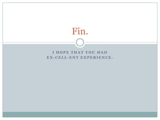 Homeostasis And Cell Transport