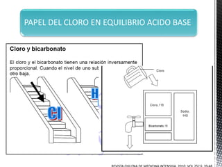 PAPEL DEL CLORO EN EQUILIBRIO ACIDO BASE
 
