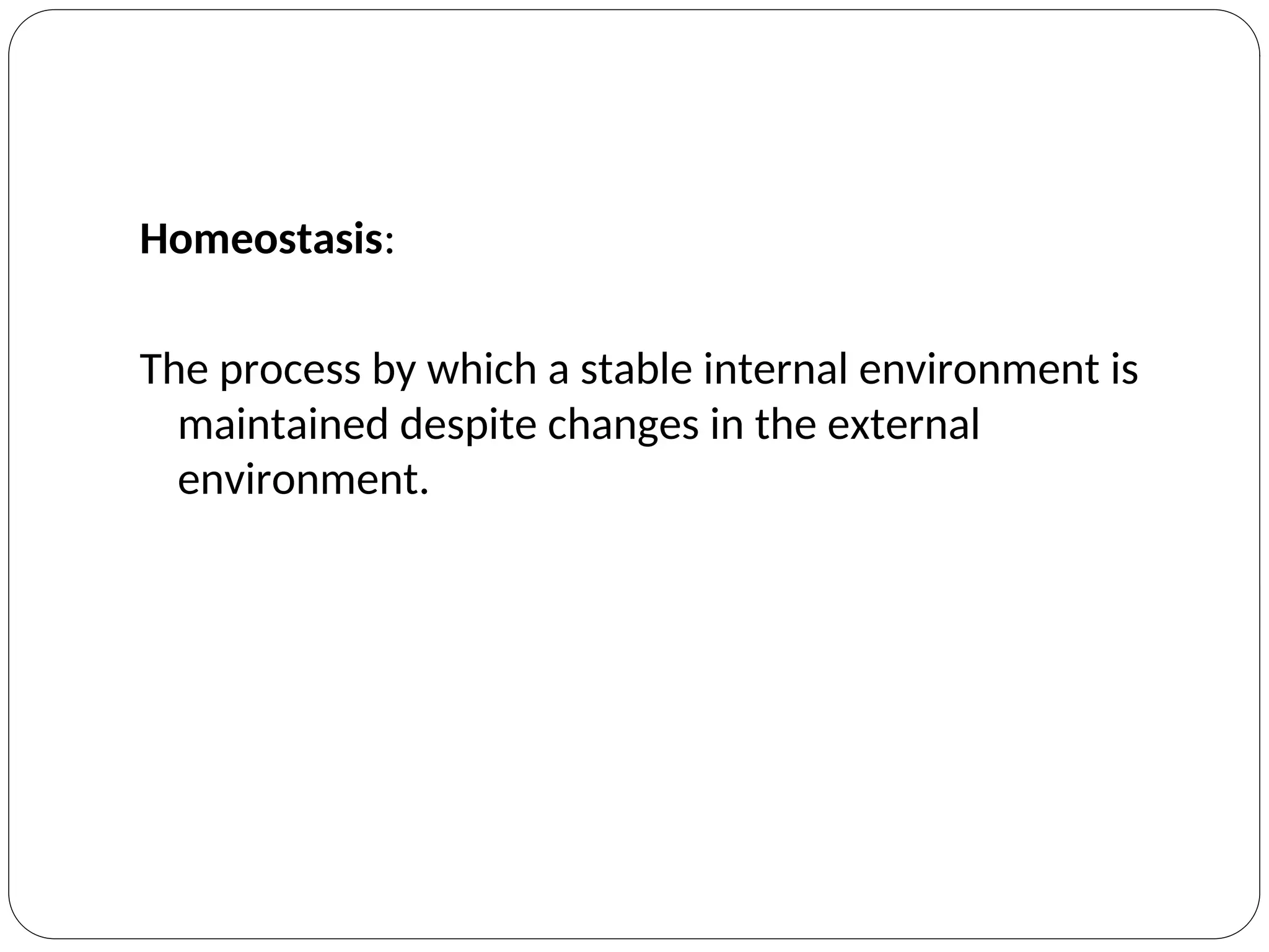 Homeostasis PPT humana anatomy and physiology | PPT