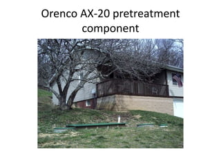 Orenco AX-20 pretreatment component
