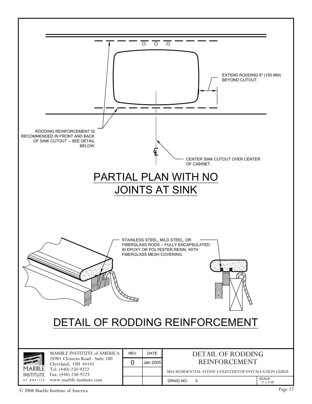 natural stone countertop installation