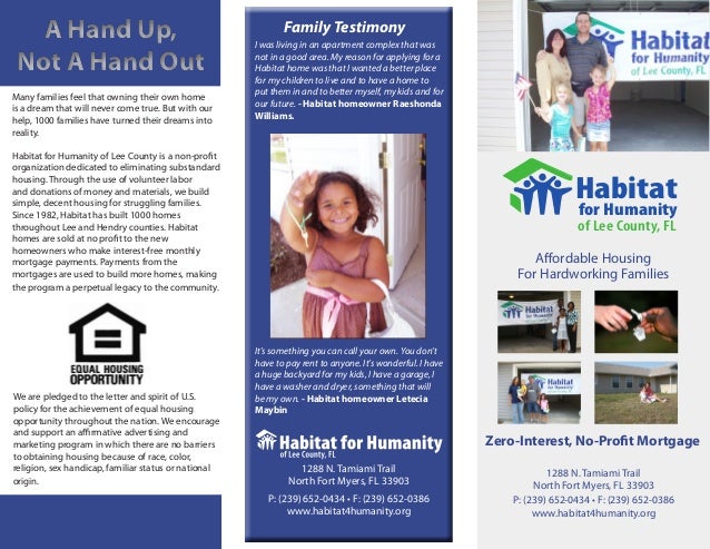 habitat for humanity homeownership brochure 2009 habitat for humanity homeownership brochure 2009