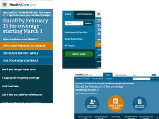Home pages and nav