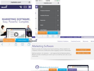 Home pages and nav