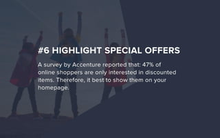 Homepage's conversion