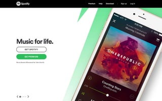 Homepage's conversion