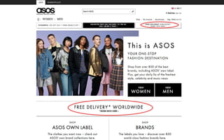 Homepage's conversion