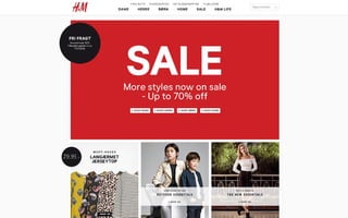 Homepage's conversion