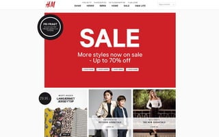 Homepage's conversion