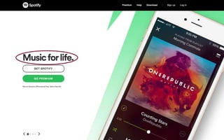 Homepage's conversion