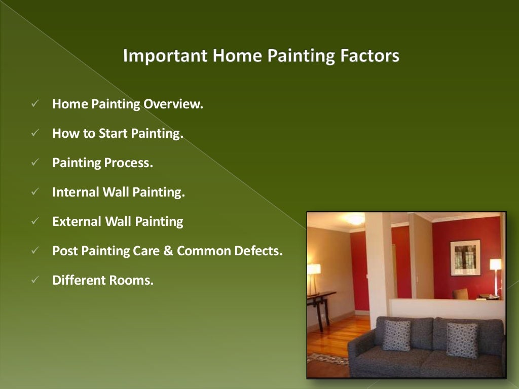 Home Painting Guide, Interior & Exterior Wall Painting