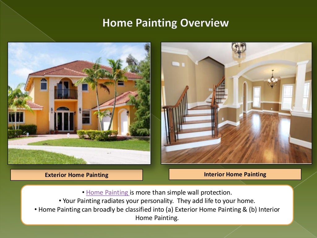 Home Painting Guide, Interior & Exterior Wall Painting