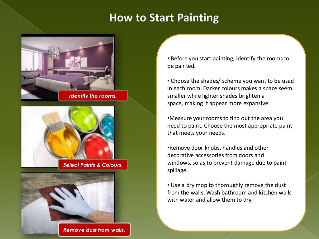 Home Painting Guide, Interior & Exterior Wall Painting