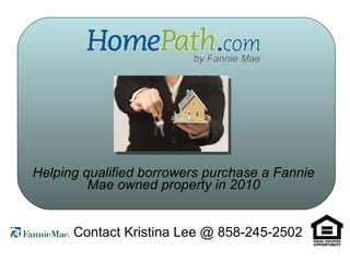 HomePath Financing
