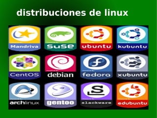 distribuciones de linux 