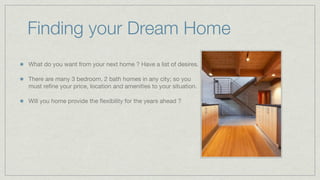 Realtor or No Realtor ?
Most would say “Yes”, as no two properties
-- even two identical models on the same
street -- are precisely and exactly alike.

Another train of thought, would also
recommend “Yes”, as contract terms,
financing options, inspection requirements
and closing costs. Also, no two transactions
are alike.

Buying and selling real estate can be a
complex matter.
 