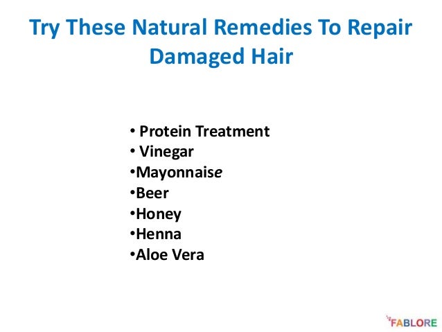 Home Remedies For Damaged Hair