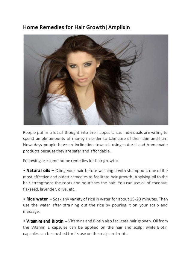 Home Remedies For Hair Growth