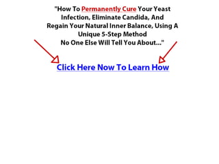 Home remedies for quick yeast infection cures