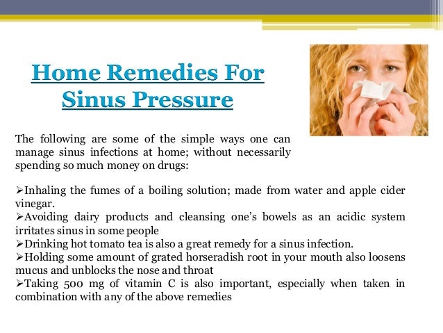 Home remedies for sinus infection