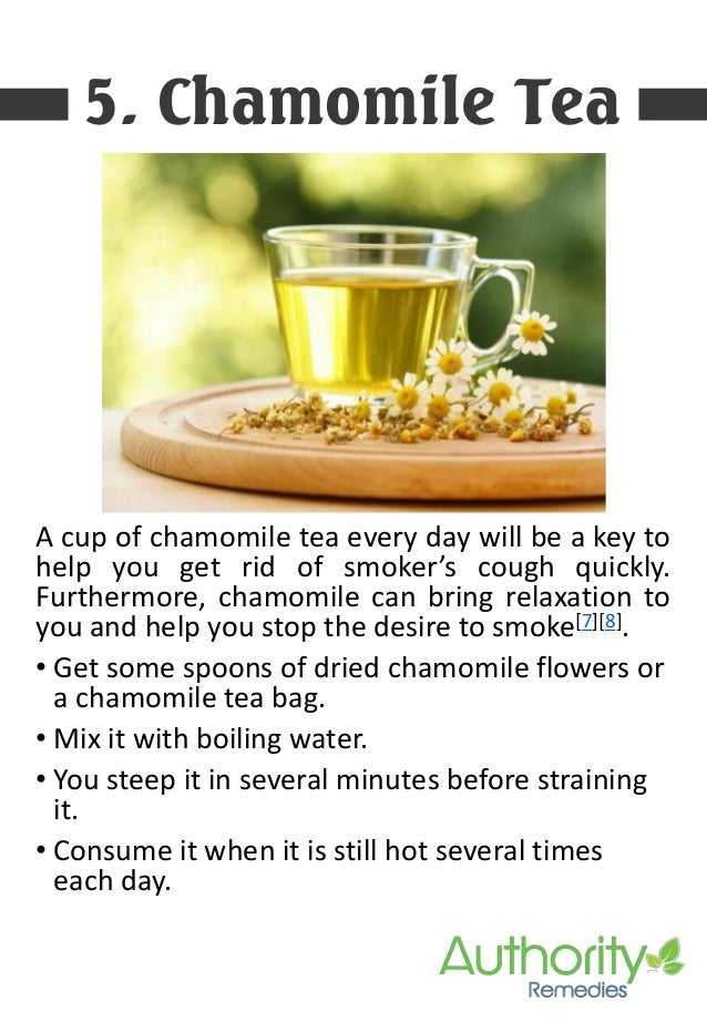 Home remedies for smoker cough