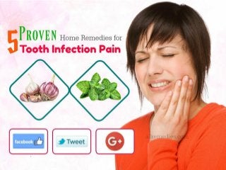 5 Proven Natural Home Remedies For Tooth Infection Pain