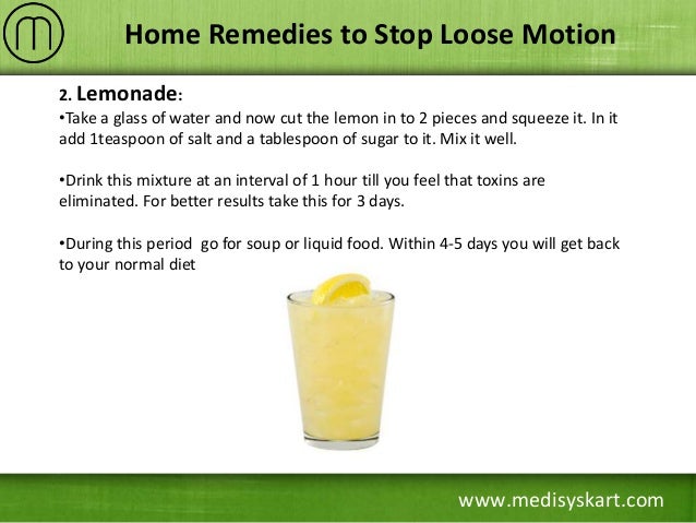 Home Remedies to Stop Loose Motion Immediately