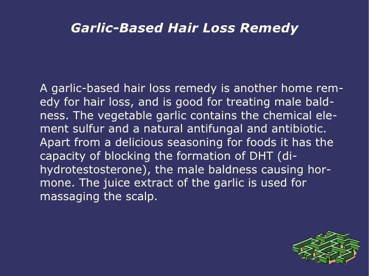Home Remedy For Hair Loss
