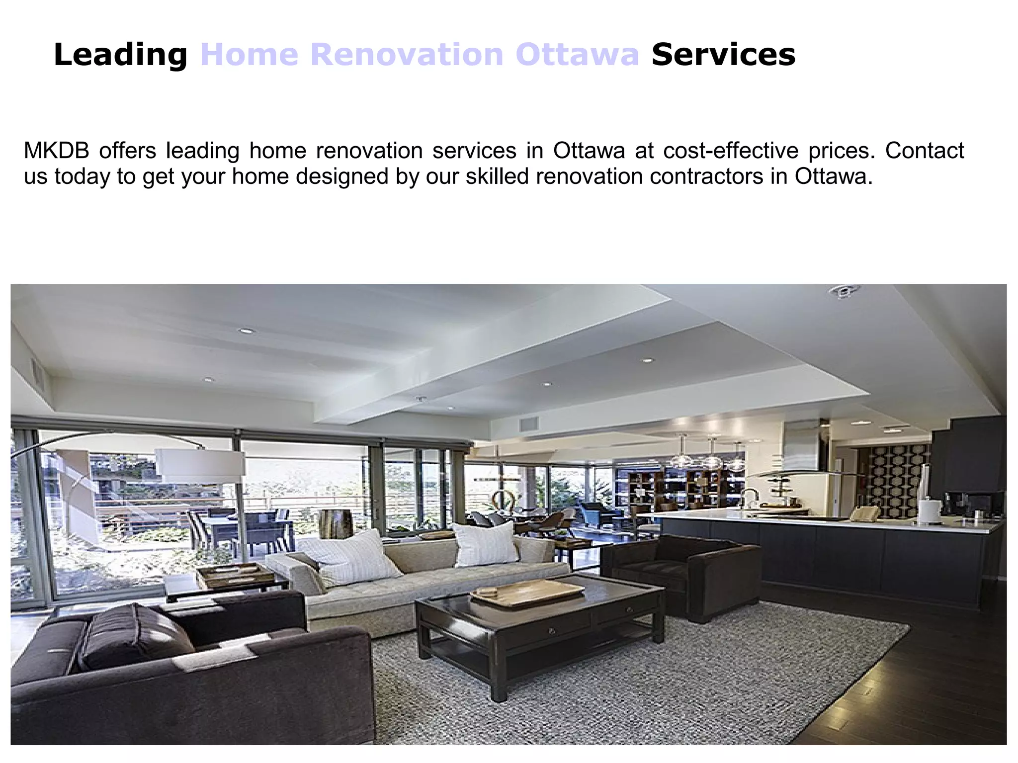 Home Renovation Ottawa | PPT