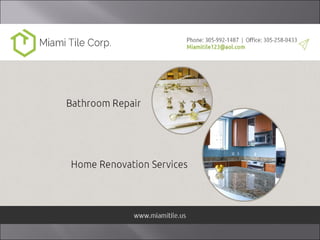 Home renovation services