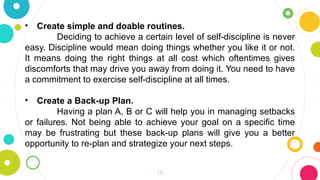 Creating Routine Discipline HOMEROOM1-Discovering-the-road-to-self-discipline.pptx